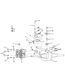 Transaxle and pump assembly