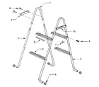 Sears 167411060 step assembly diagram