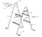 Sears 167411011 step assembly diagram