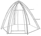 Sears 718772111 frame assembly diagram