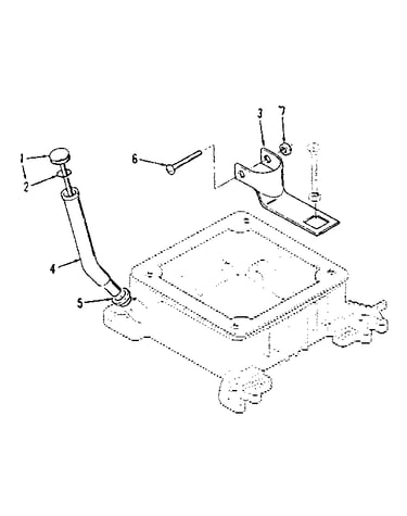 Oil fill tube & bracket