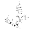 Craftsman 73910896B fuel pump and filter diagram