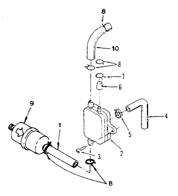 Fuel pump and filter