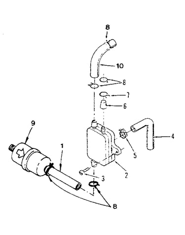 Fuel pump and filter