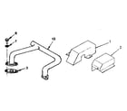 Craftsman 73910896B exhaust system diagram