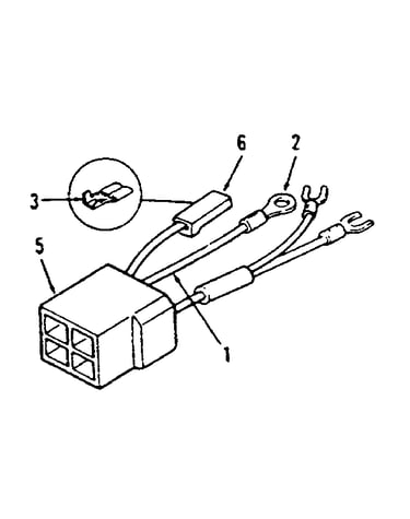 Wiring harness (4 leads)