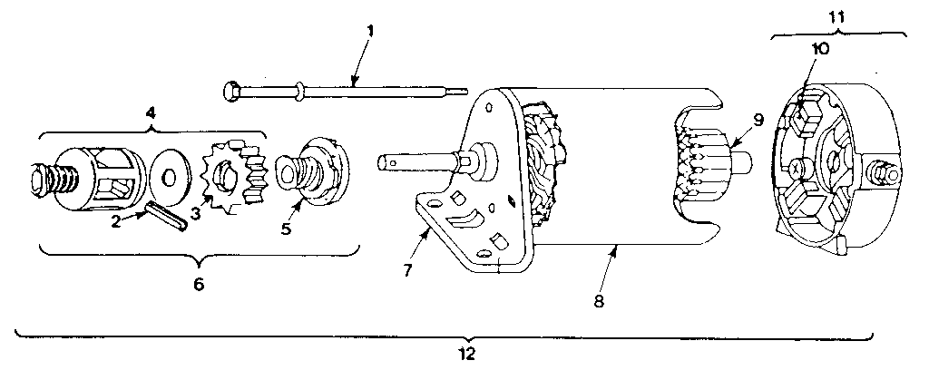 STARTER - MOTOR
