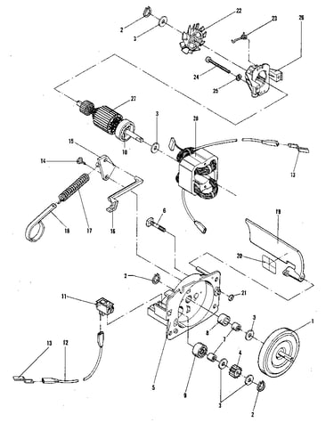 Figure 2 - motor assembly