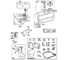 Briggs & Stratton 104700 TO 104799 (0101 - 0101) fuel tank assembly diagram