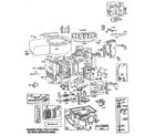 Briggs & Stratton 256700 TO 256799 (0016 - 0016) replacement parts diagram
