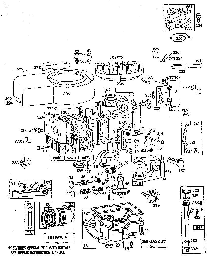 Replacement parts