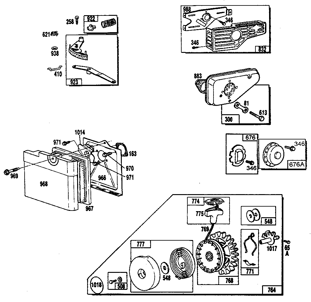 Starter assembly