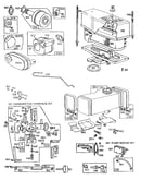 Fuel tank, carburetor, and air cleaner assembly