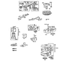 Briggs & Stratton 114900 TO 114999 (0015 - 0054) starter assembly diagram