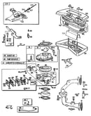 Carburetor and air cleaner assembly