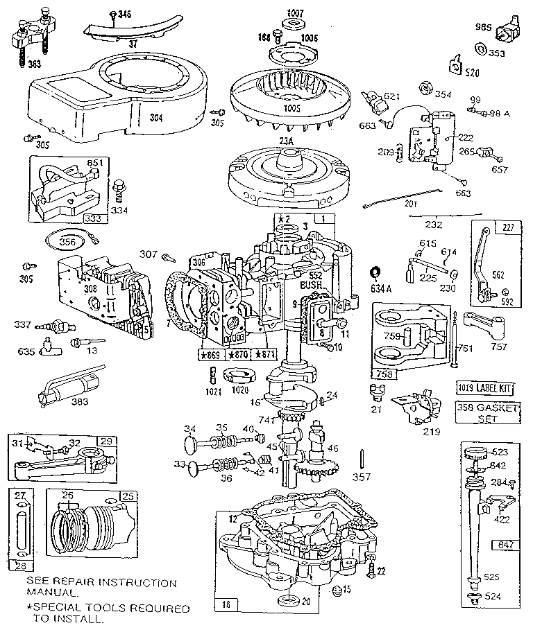 Replacement parts