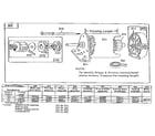 Briggs & Stratton 280700 TO 280799 (0111 - 0111) starting motor assembly diagram