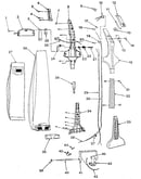 Handle and bag housing