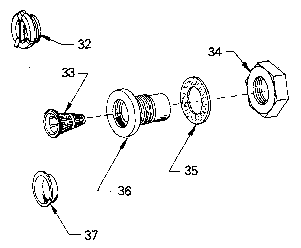 Discharge deflector