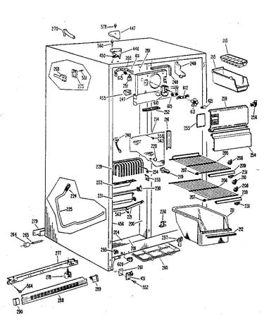 Freezer section