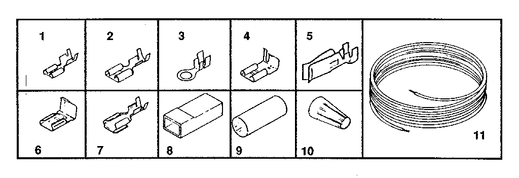 WIRING AND WIRING TERMINALS