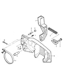 Figure 4 - chain brake assembly