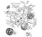 Power Wheels 84500 replacement parts diagram
