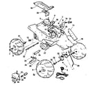 Power Wheels 83650 replacement parts diagram