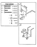 Cart and bracket assembly