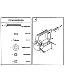 Grill lid assembly grate installation