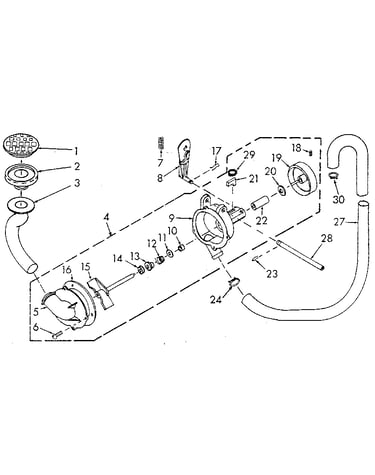 Pump assembly and pump
