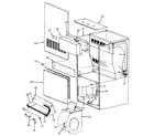 Kenmore 867769463 non-functional replacement parts diagram