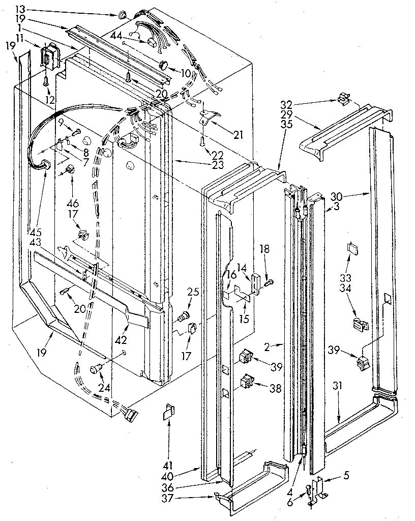 Breaker and partition