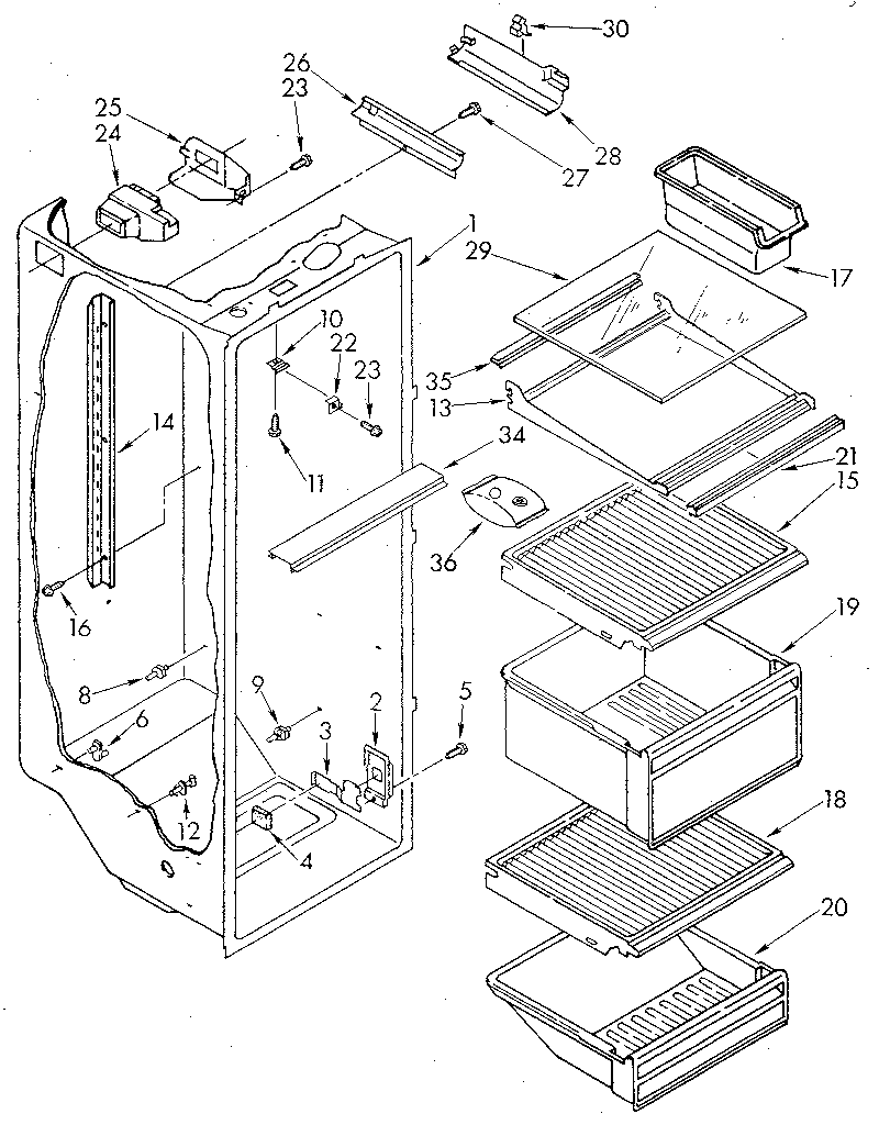 Refrigerator liner