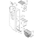 Kenmore 1068595560 freezer liner diagram