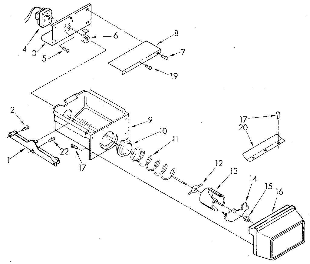 Freezer interior