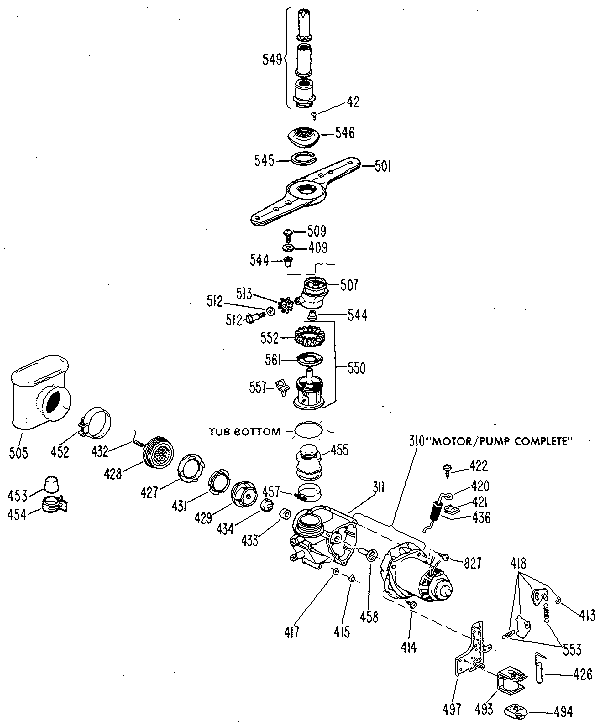 MOTOR-PUMP ASSEMBLY