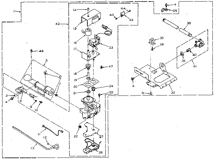 White rodgers burner assembly