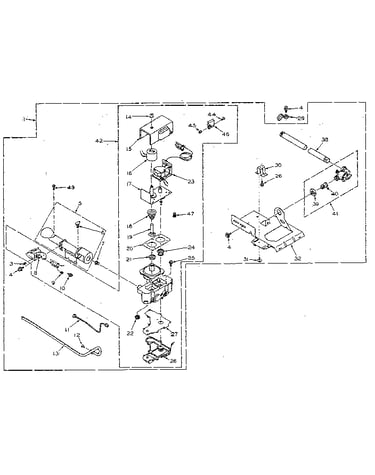 White rodgers burner assembly