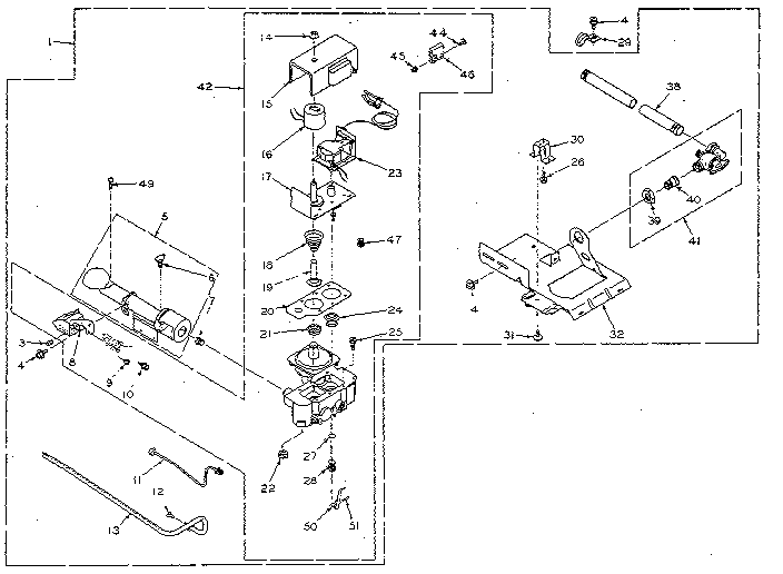 White rodgers burner assembly