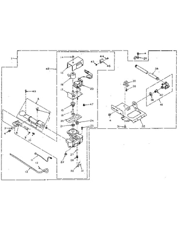 White rodgers burner assembly