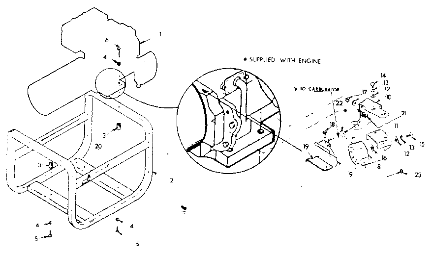 Cradle assembly