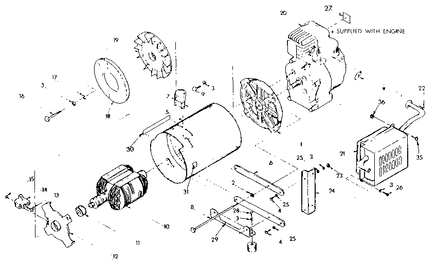 Stator assembly