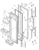 Refrigerator door