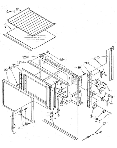 Cabinet and latch