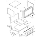 Kenmore 6654438991 microwave panel diagram