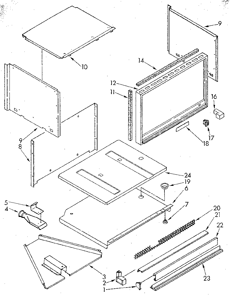 Microwave panel