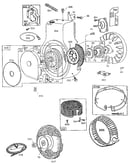Flywheel assembly and rewind starter