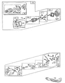 Motor and control assembly