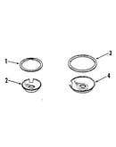 Optional porcelain pan and chrome ring kit no. 8068400